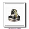 Axle end cap K85517-90010 Backing ring K85516-90010        Montagem de rolamentos de rolos cônicos #1 small image